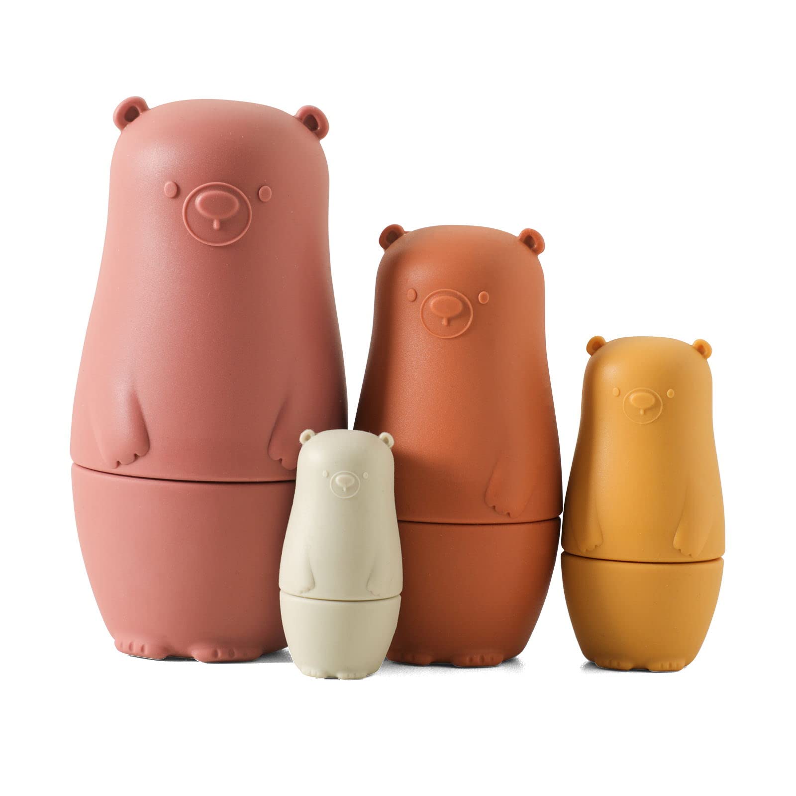 新品　ロシア製　キツネ 11cm マトリョーリカ　5体セット ロシア製 マトリョーシカ 5体セット - メルカリ